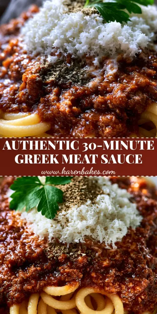 Makaronia Me Kima: The Ultimate Greek Bucatini with Spiced Meat Sauce 4 A steaming bowl of Makaronia Me Kima featuring twirled bucatini pasta and a rich, chunky meat sauce topped with fluffy white Mizithra cheese.